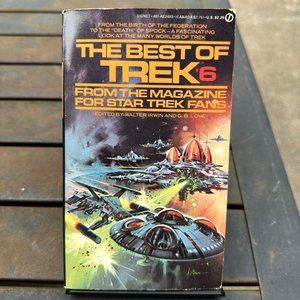 Star Trek - The Best of Trek #6 Paperback Book - 1st Printing - 1983